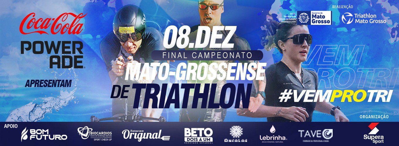 FINAL DO CAMPEONATO - MATO-GROSSENSE DE TRIATHLON - 2024