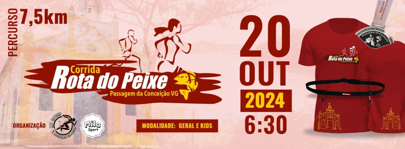 CORRIDA ROTA DO PEIXE - PASSAGEM DA CONCEIÇÃO VG